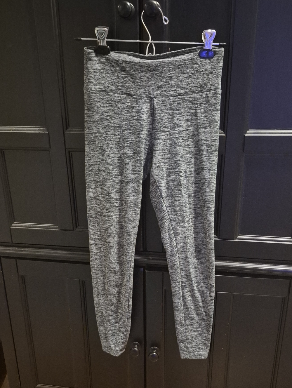 Express Gray Heather High-Waist Leggings